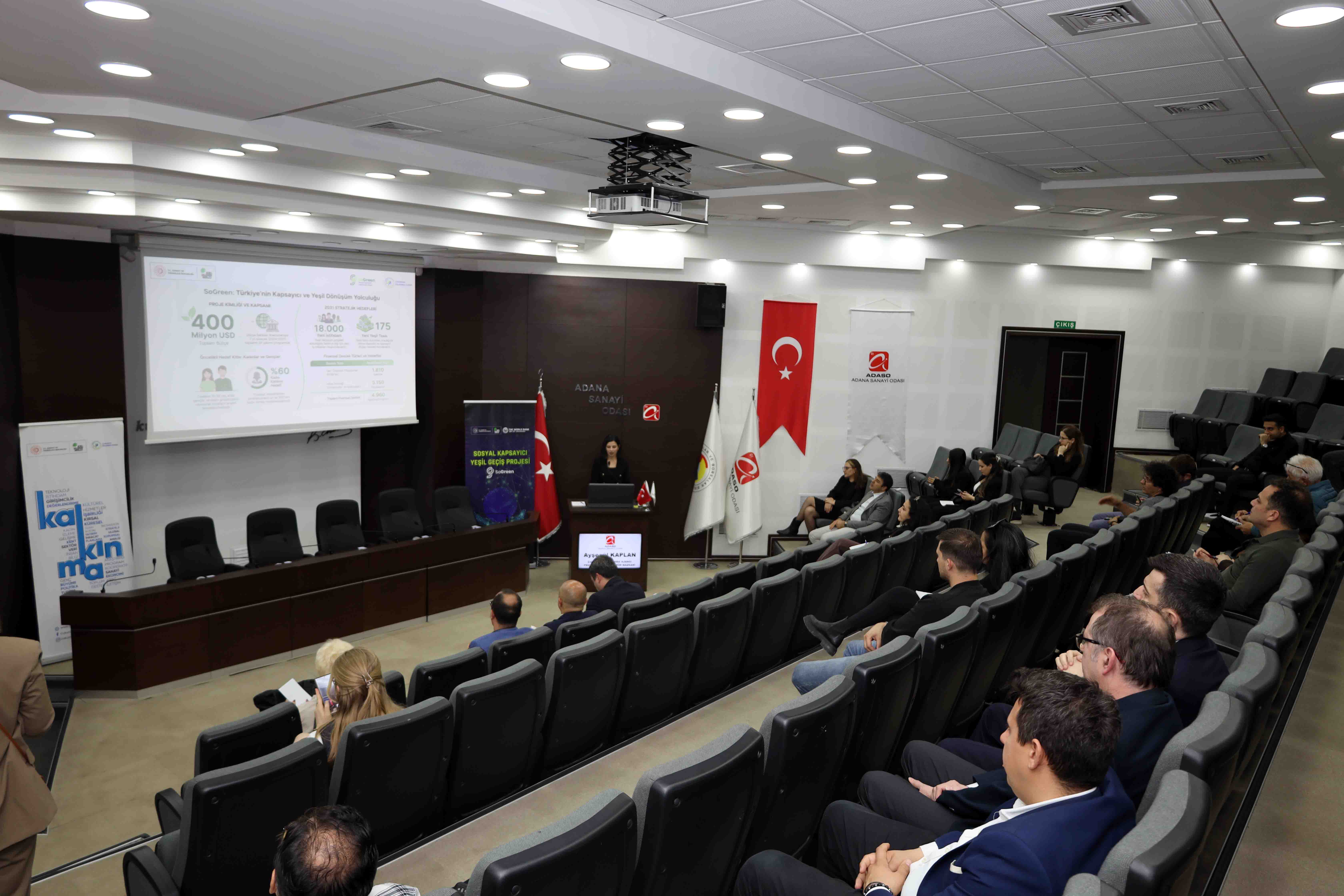 SANAYİCİYE FAİZSİZ 6 MİLYON TL'LİK YEŞİL DESTEK