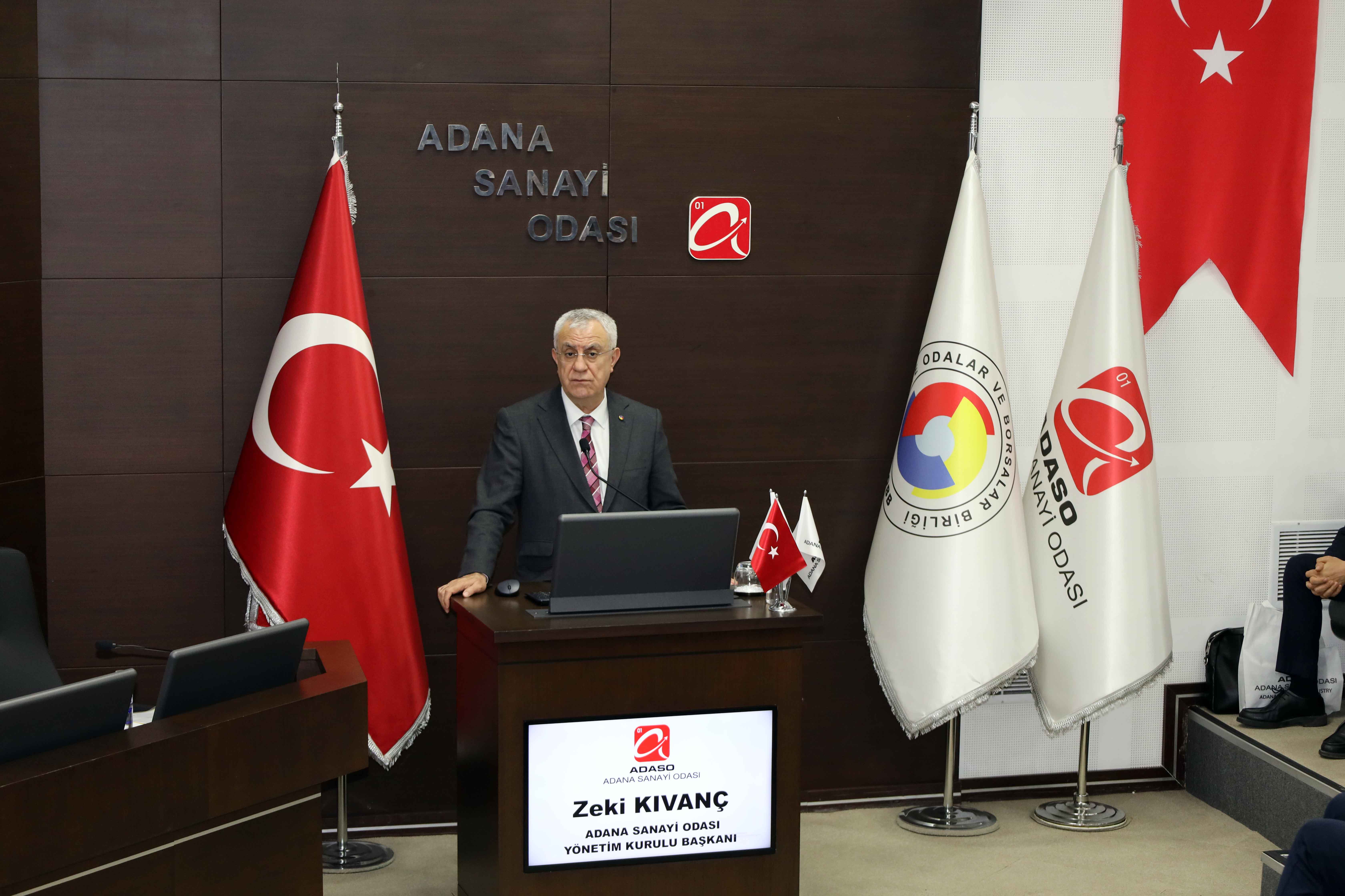 BAŞKAN KIVANÇ; "ZORLU KÜRESEL ŞARTLARA RAĞMEN İHRACATIMIZI ARTIRMAYA DEVAM EDİYORUZ"